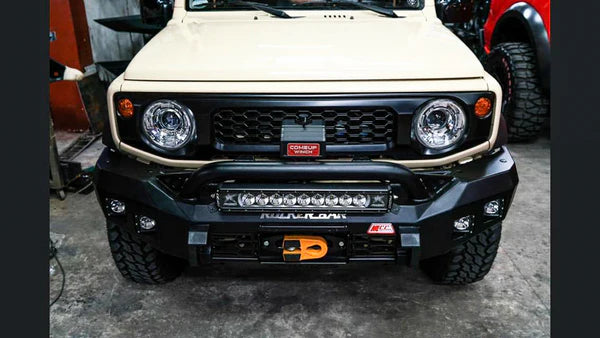 MCC Rocker Bull Bar - Low Loop Package (Jimny Models 2018-Current XL 5-Door, GLX & Lite 3-Door)