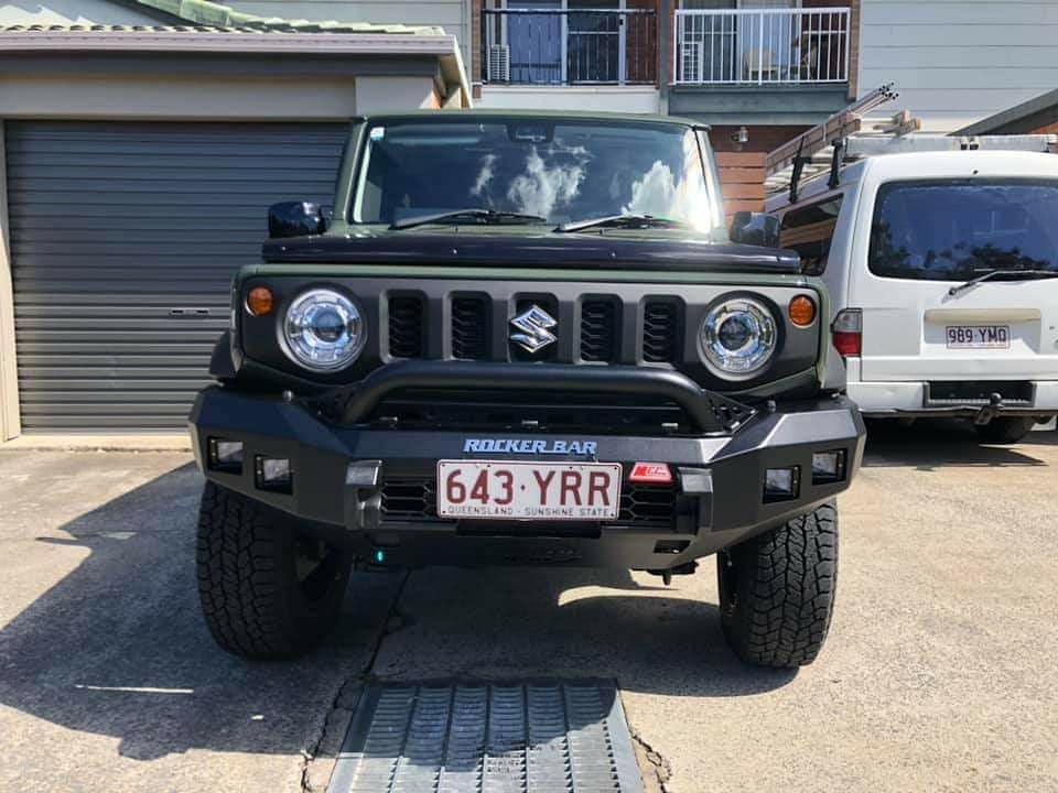 MCC Rocker Bull Bar - Low Loop Package (Jimny Models 2018-Current XL 5-Door, GLX & Lite 3-Door)