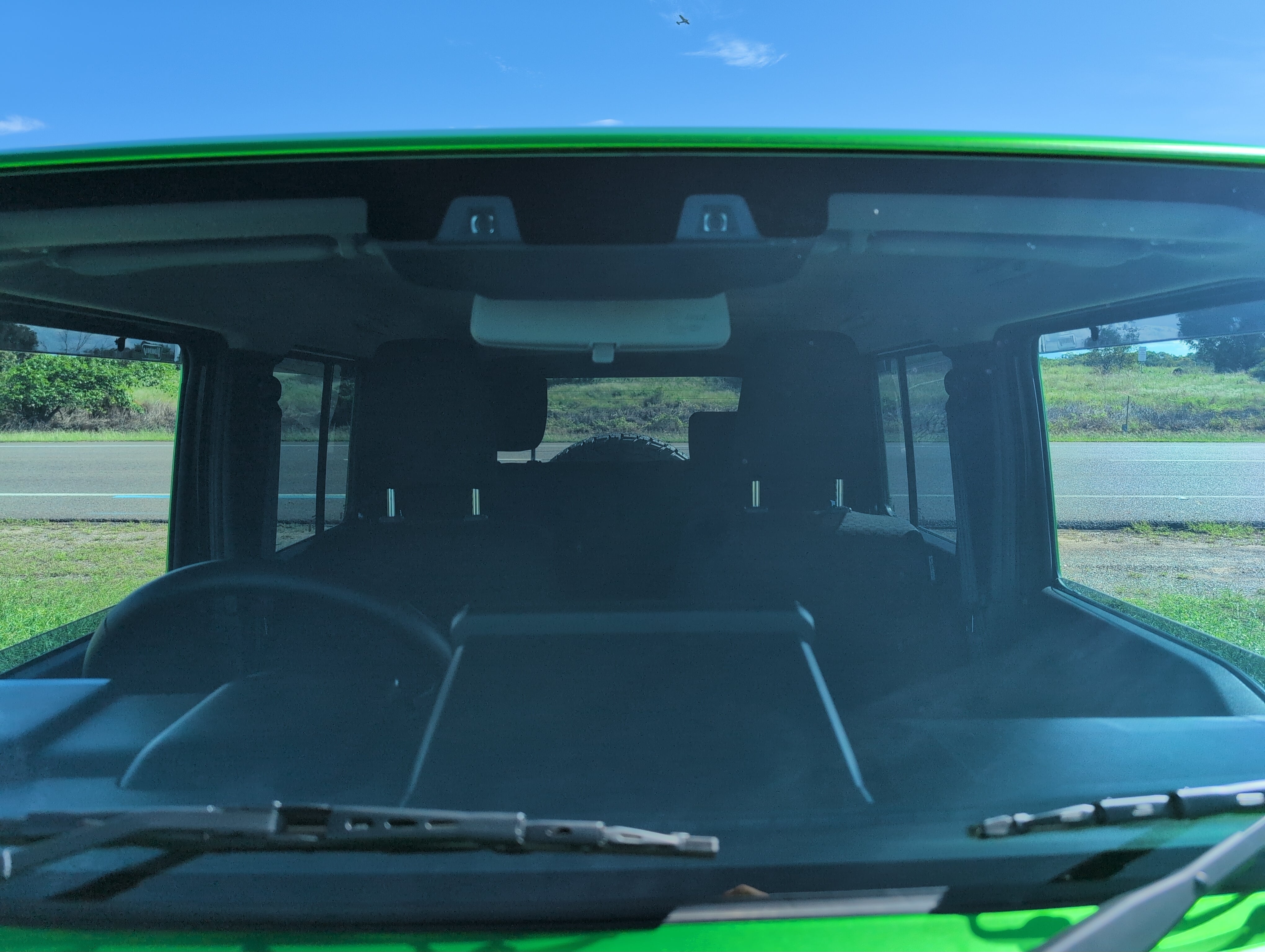 UNIQUELY TIDY DESIGNS Shortened Rear View Mirror Mount (Jimny Models 2018-Current XL 5-Door, GLX & Lite 3-Door)