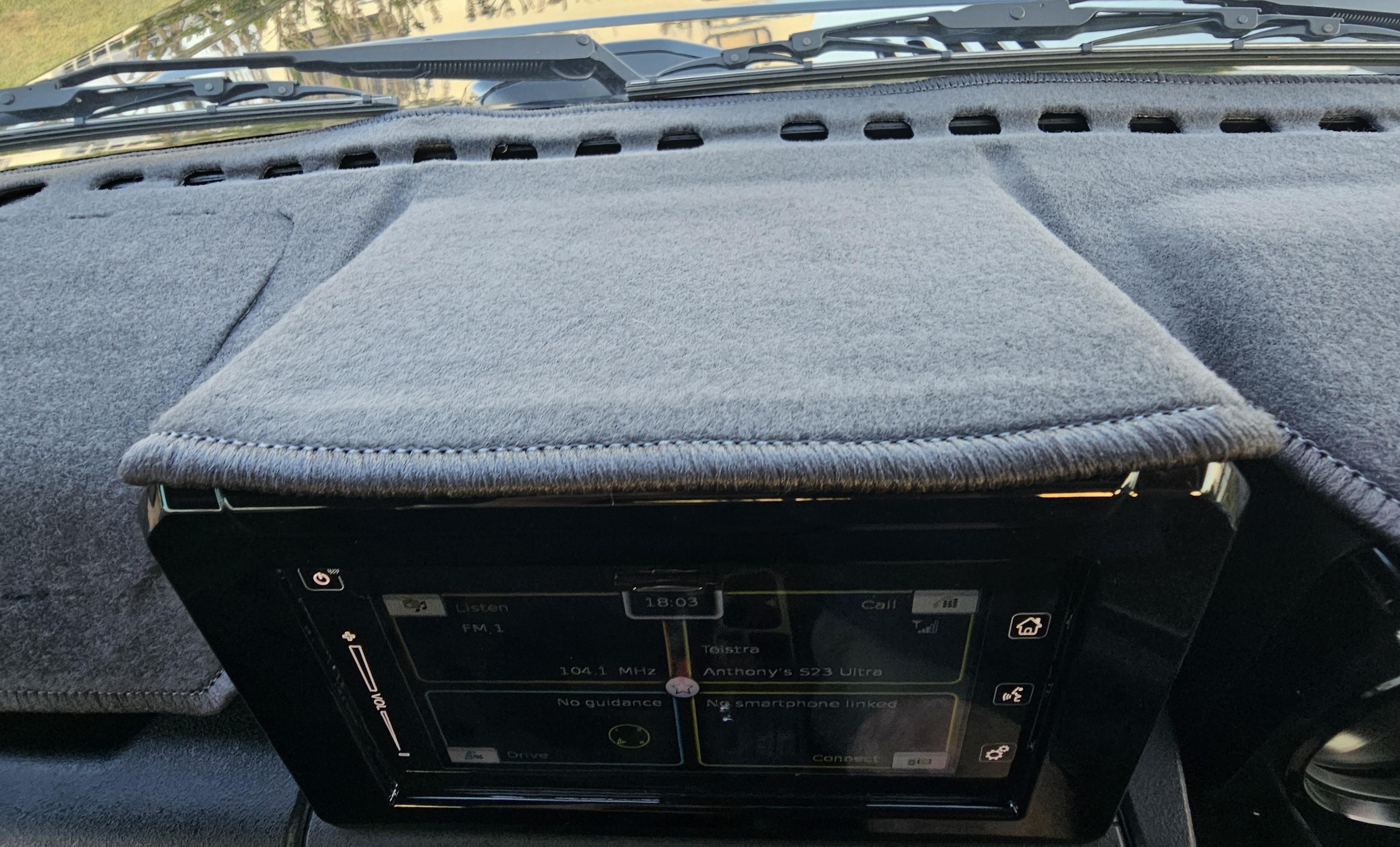 SUNLAND PROTECTION Premium Dash Mat (Jimny Models 2018-Current XL 5-Door, GLX & Lite 3-Door)