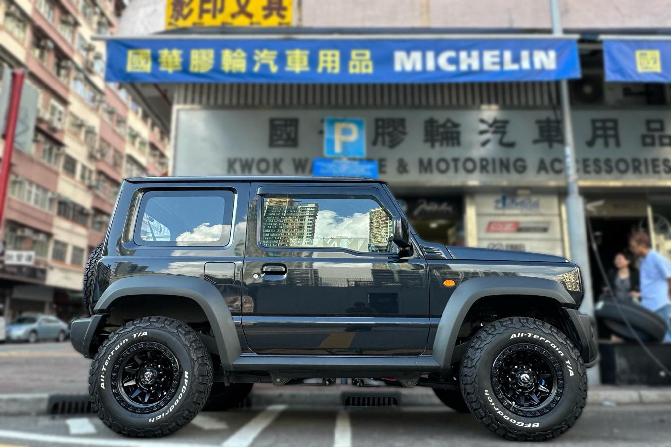FUEL OFF-ROAD D694 Covert - Matte Black Alloy Wheel *15X8" ET-12 (Jimny Models 2018-Current XL 5-Door, GLX & Lite 3-Door)