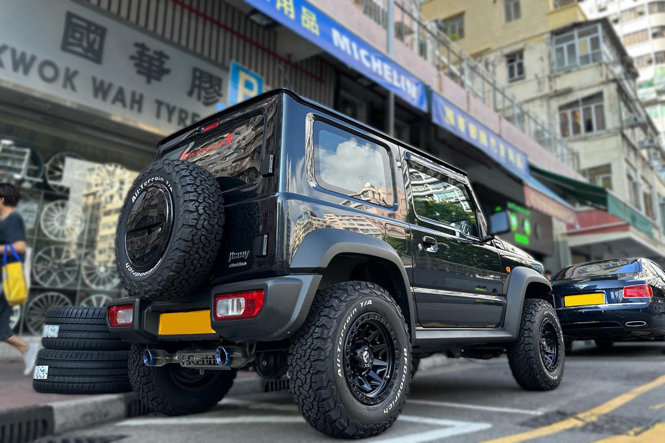 FUEL OFF-ROAD D694 Covert - Matte Black Alloy Wheel *15X8" ET-12 (Jimny Models 2018-Current XL 5-Door, GLX & Lite 3-Door)