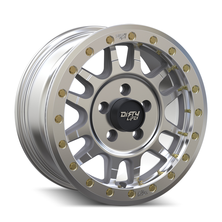 DIRTY LIFE Canyon Pro SXS Comp - Machined Finish Alloy Wheel *15x7" ET0 (Jimny Models 2018-Current XL 5-Door, GLX & Lite 3-Door)