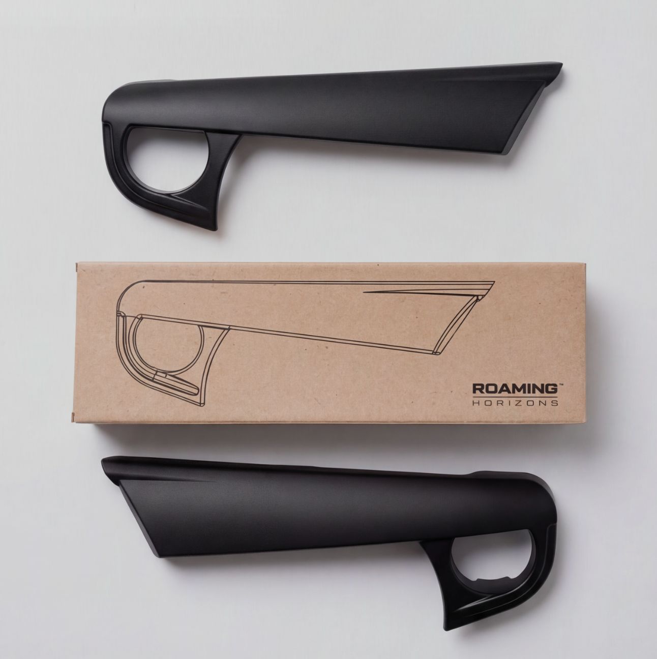 ROAMING HORIZONS Angry Eye Clip-On Panels (Jimny Models 2018-Current XL 5-Door, GLX & Lite 3-Door)