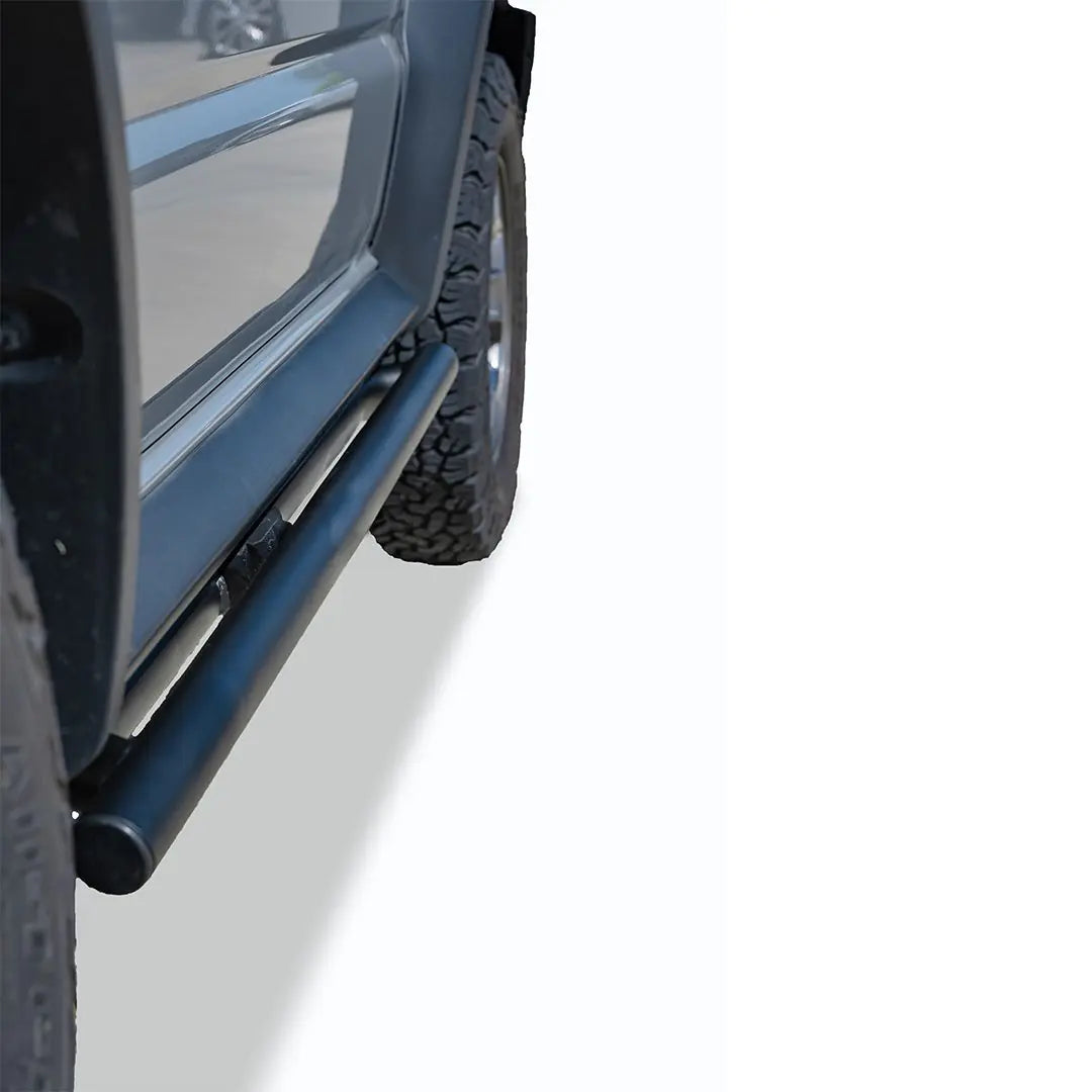 TJM Rock Sliders with Integrated Step Platform (Jimny Models 2018-Current GLX & Lite 3-Door)