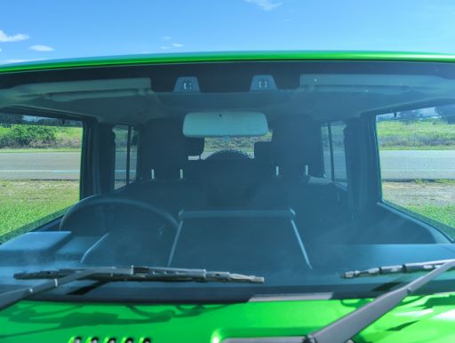 UNIQUELY TIDY DESIGNS Shortened Rear View Mirror Mount (Jimny Models 2018-Current XL 5-Door, GLX & Lite 3-Door)