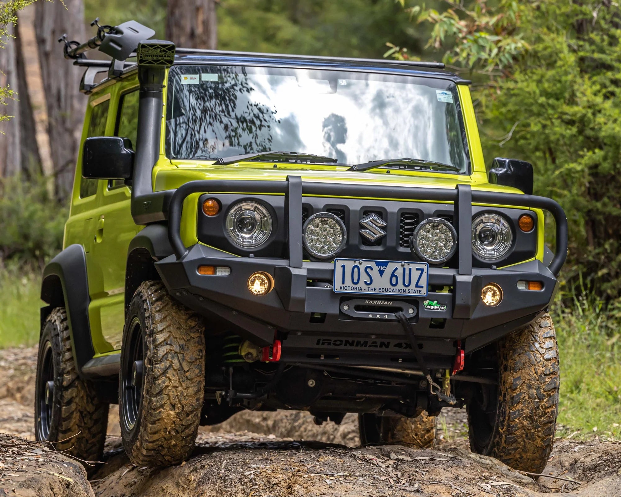IRONMAN 4x4 Commercial Deluxe Bull Bar (Jimny Models 2023-Current XL 5-Door)
