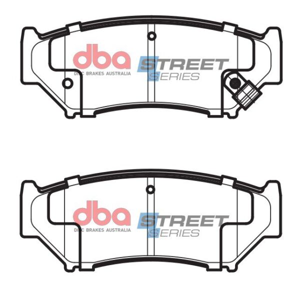 DBA Street Performance Brake Pad Set - Front Pair (Jimny Models 2023-Current XL 5-Door)