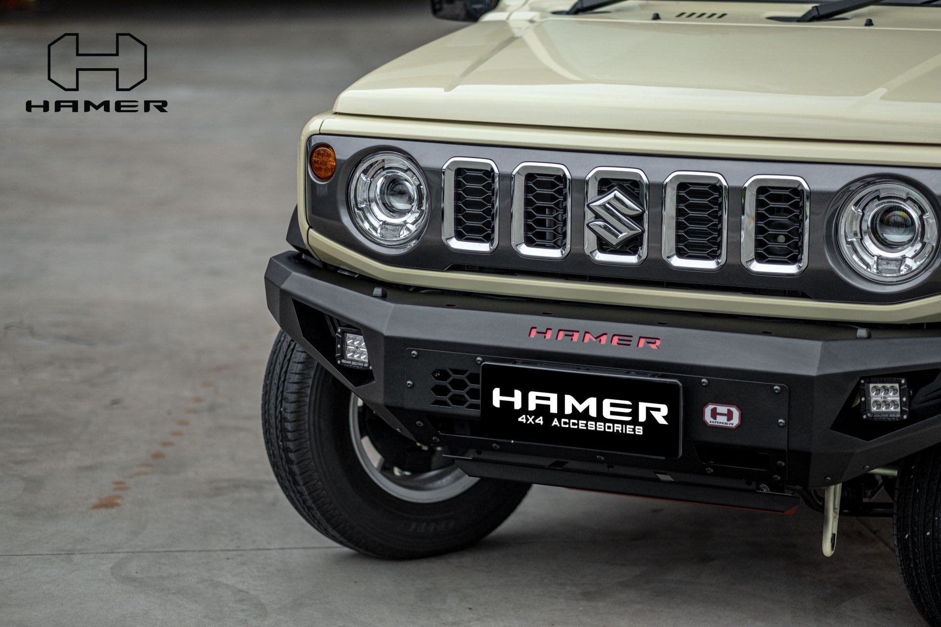 HAMER 4X4 King Series Bull Bar (Jimny Model 2023-Current XL 5-Door)