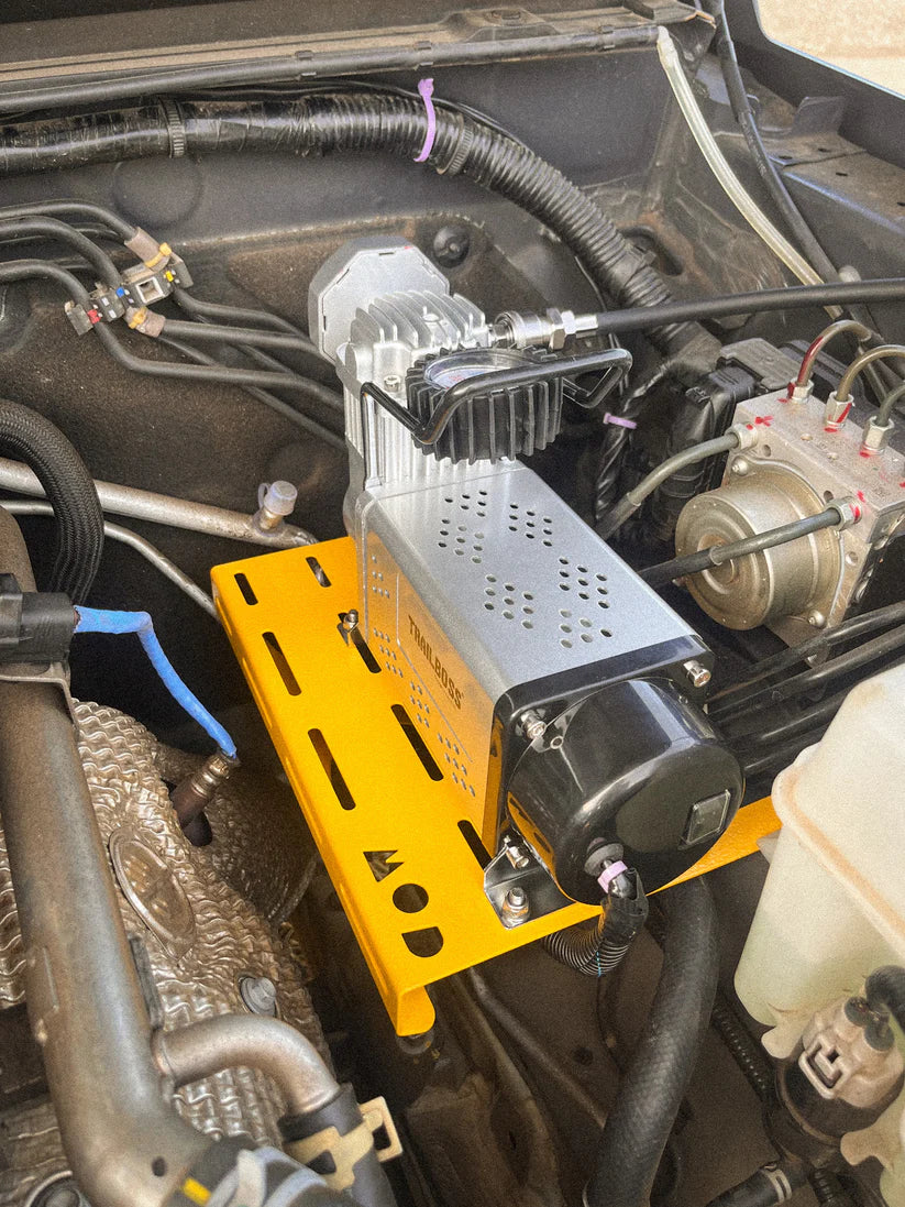 MOD Under Bonnet Air Compressor Bracket (Jimny Models 2018-Current XL 5-Door, GLX & Lite 3-Door)