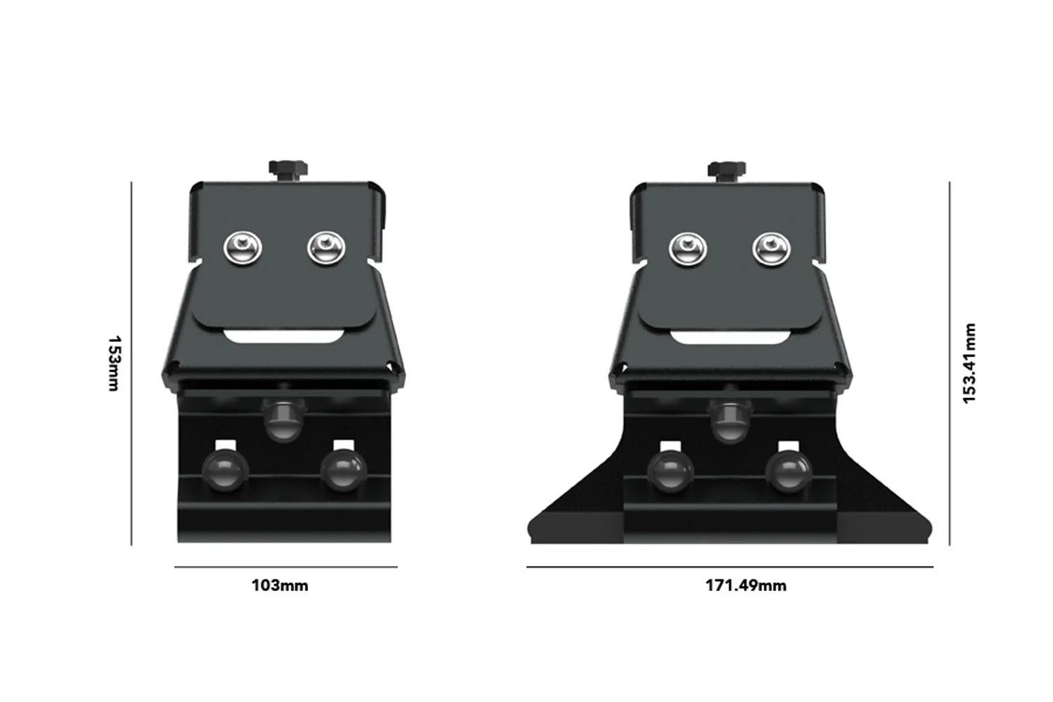 ALU-CAB Roof Rack Load Bar V2 Kit (Jimny Models 2018-Current XL 5-Door, GLX & Lite 3-Door)