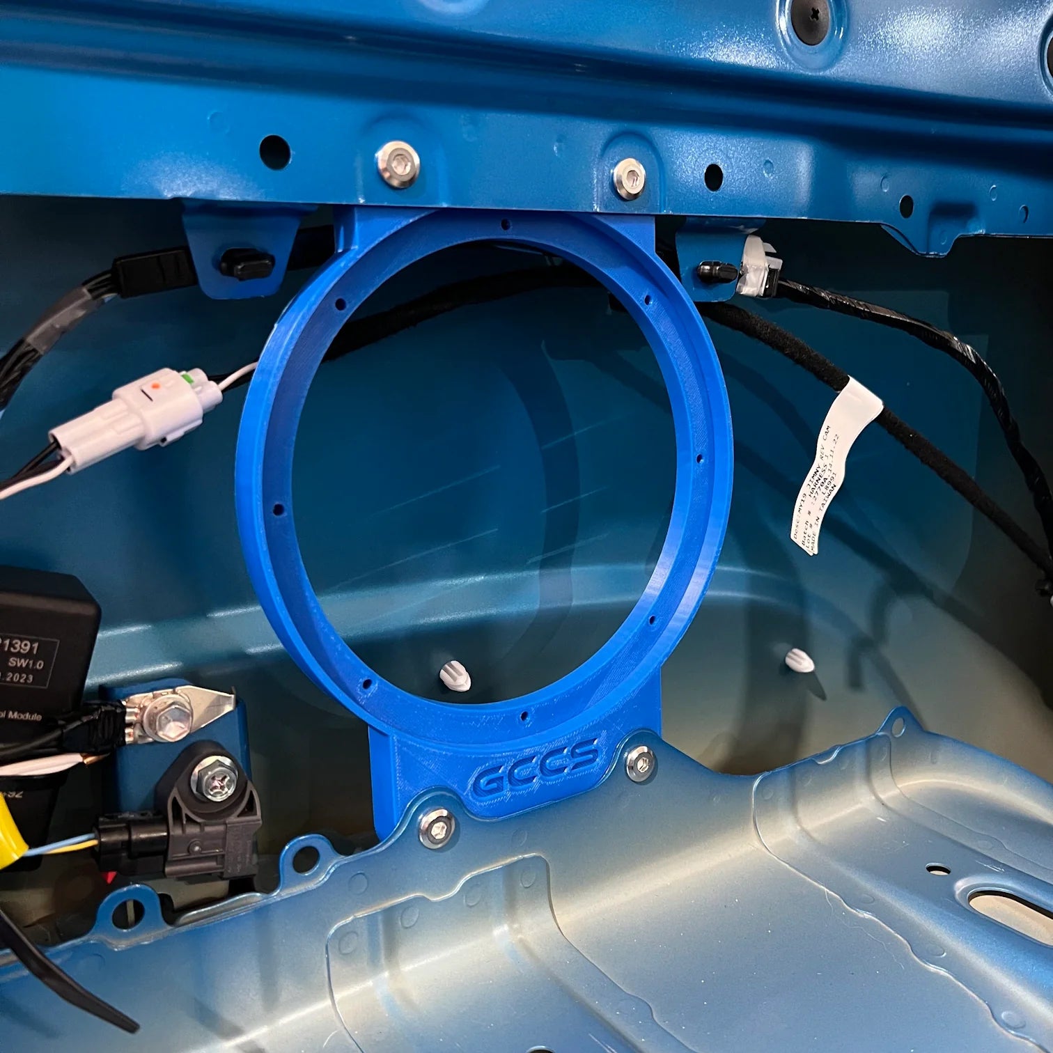 GCCS Rear Speaker Spacers - 6.5" Speaker Upgrade (Jimny Models 2018-Current GLX & Lite 3-Door)