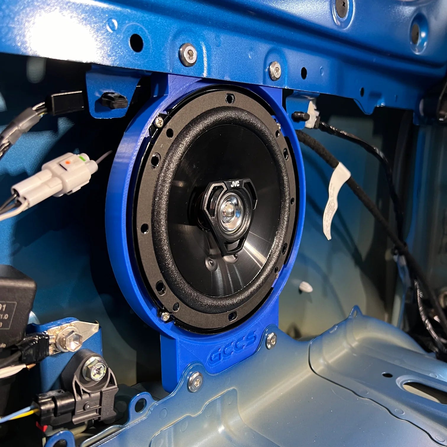 GCCS Rear Speaker Spacers - 6.5" Speaker Upgrade (Jimny Models 2018-Current GLX & Lite 3-Door)