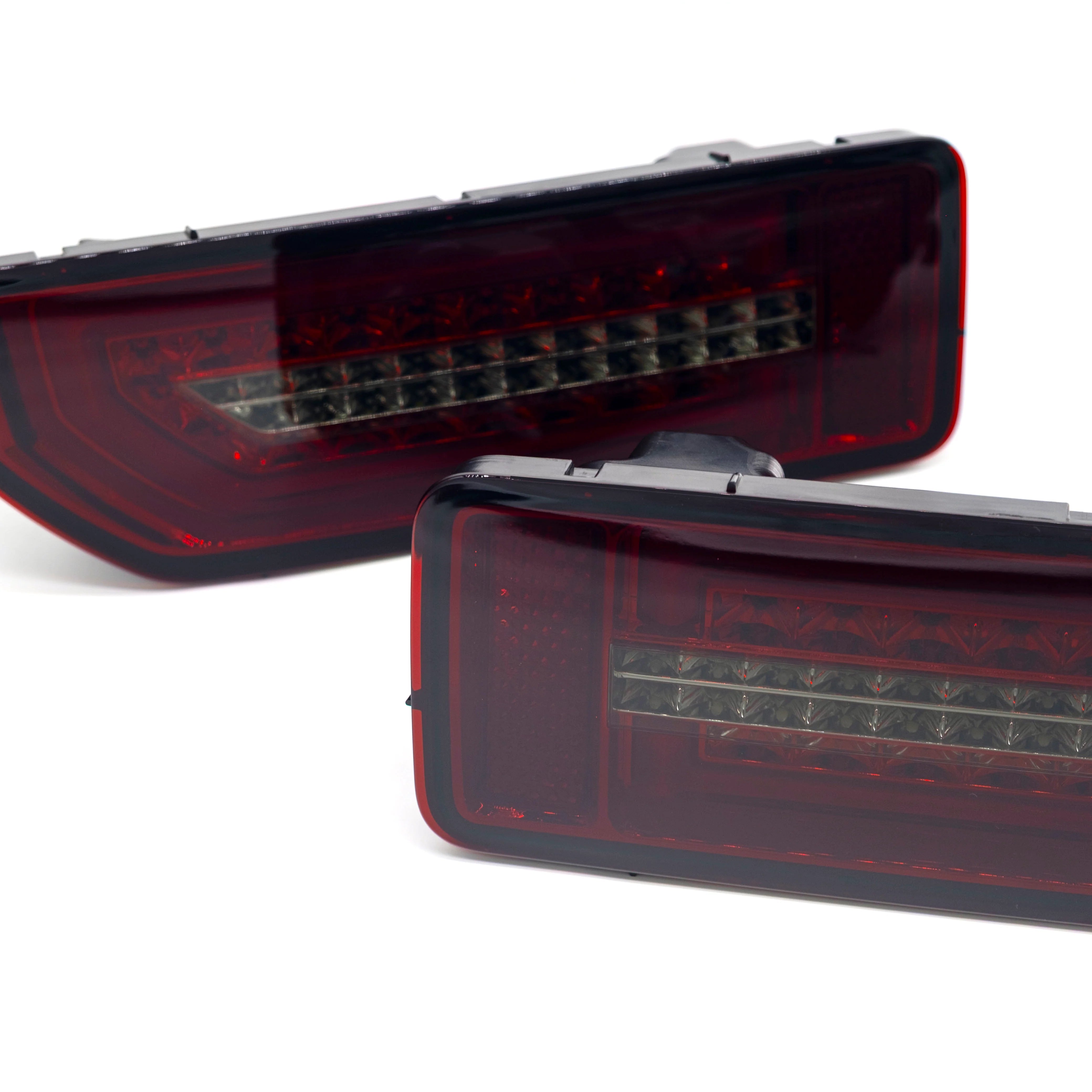 SPECTR LED Tail Light Assembly - Crimson Red Lens Pair (Jimny Models 2018-Current XL 5-Door, GLX 3-Door)
