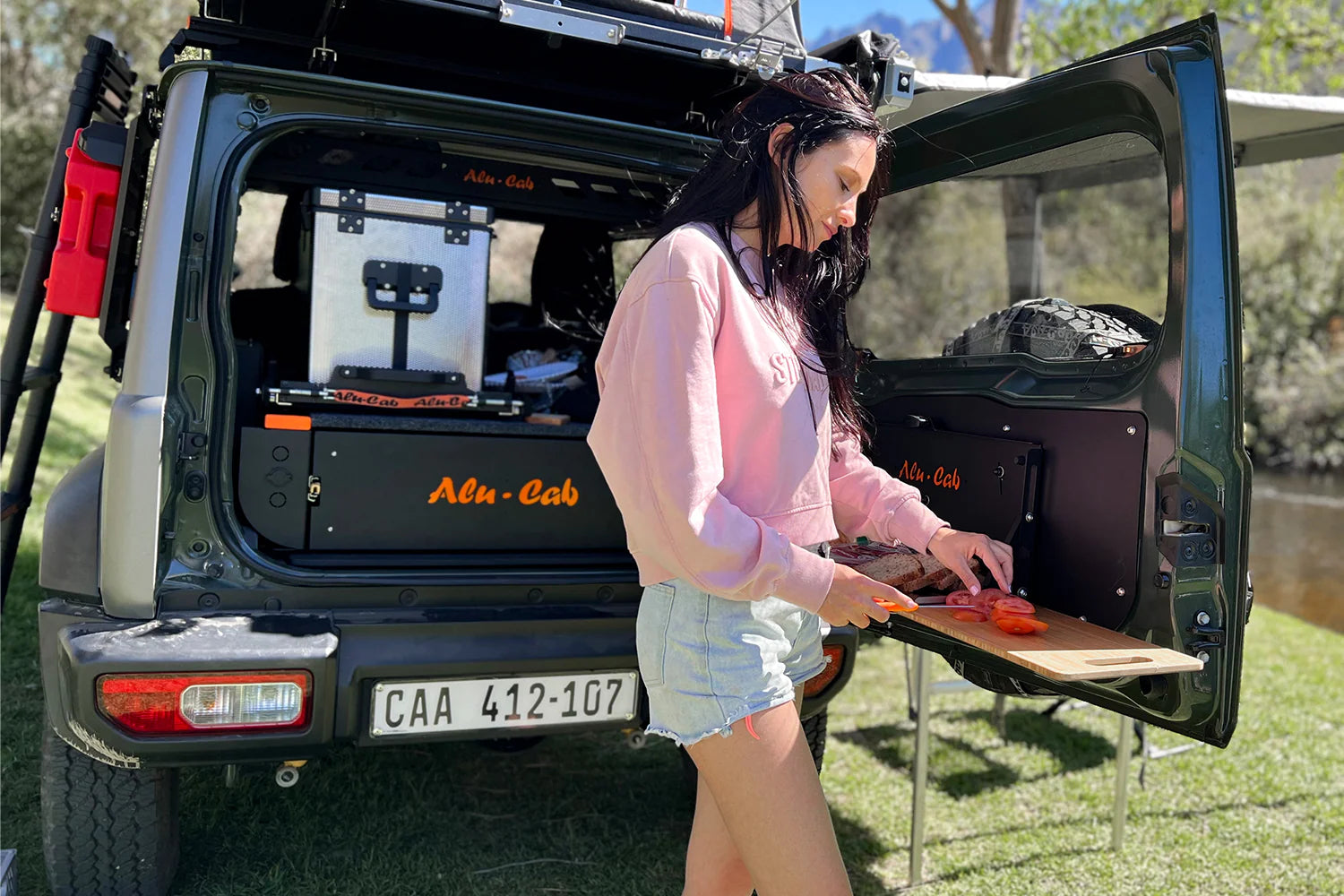 ALU-CAB Drawer System & Mount Bundle (Jimny Models 2018-Current GLX & Lite 3-Door)