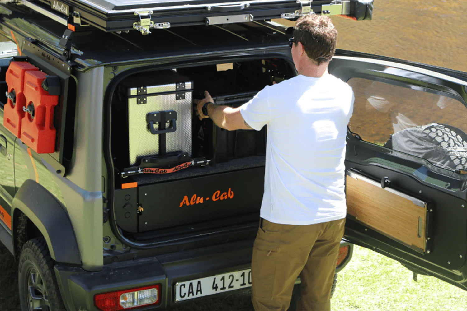 ALU-CAB Drawer System & Mount Bundle (Jimny Models 2018-Current GLX & Lite 3-Door)