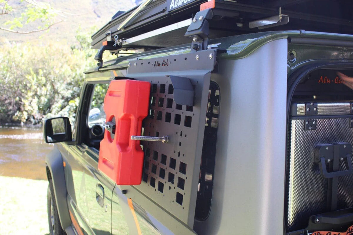 ALU-CAB Fuel & Water Jerry Cans (Jimny Models 2018-Current XL 5-Door, GLX & Lite 3-Door)