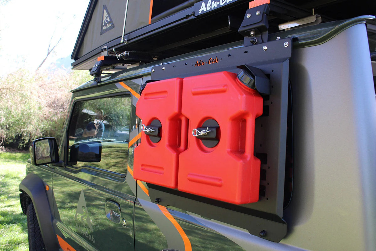 ALU-CAB Fuel & Water Jerry Cans (Jimny Models 2018-Current XL 5-Door, GLX & Lite 3-Door)