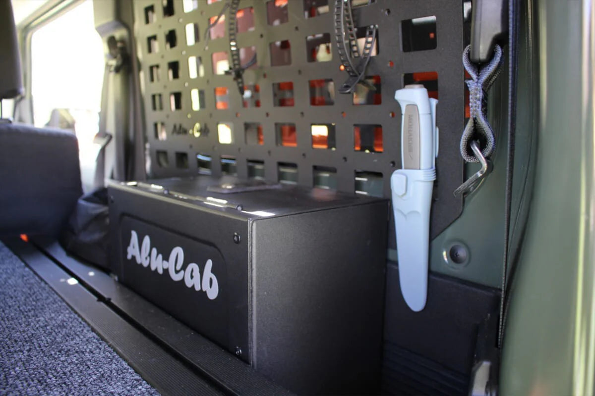 ALU-CAB Rear Lockable Storage Boxes (Jimny Models 2018-Current GLX & Lite 3-Door)