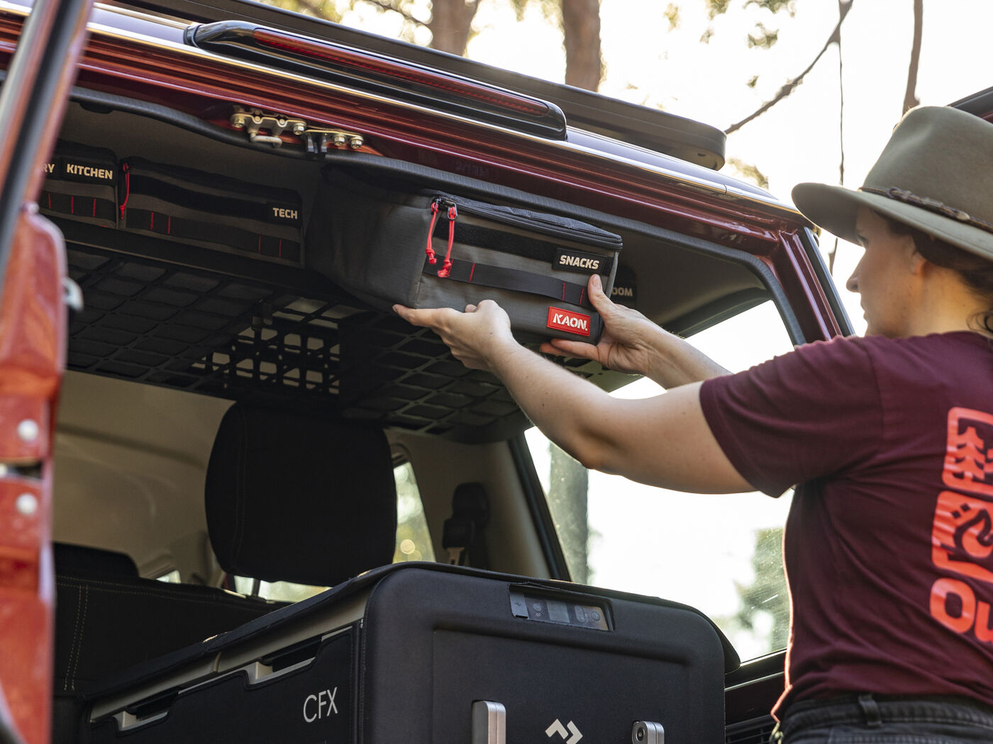 KAON Shelf Sorter Storage Bags Bundle (Jimny Models 2018-Current XL 5-Door, GLX & Lite 3-Door)