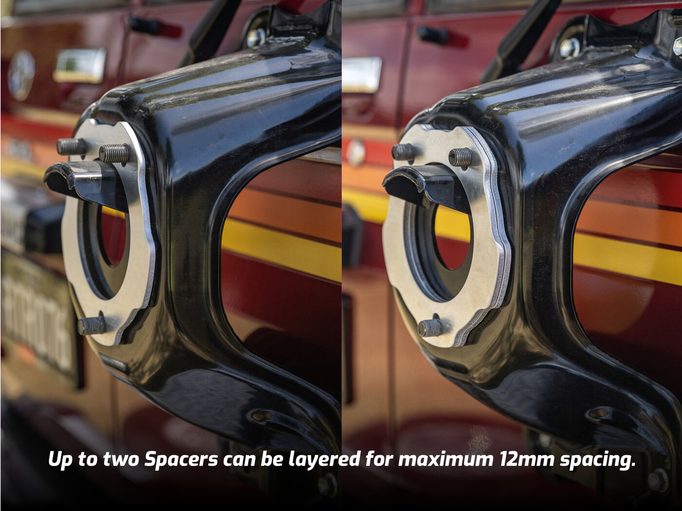 KAON Spare Wheel Spacer - 6mm (Jimny Models 2018-Current XL 5-Door, GLX & Lite 3-Door)