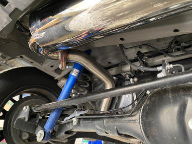 AVO TURBOWORLD 2" Stainless Steel Manifold-Back Performance Exhaust System - Comfort & Long Range Tank Compatible (Jimny Models 2018-Current GLX & Lite 3-Door)
