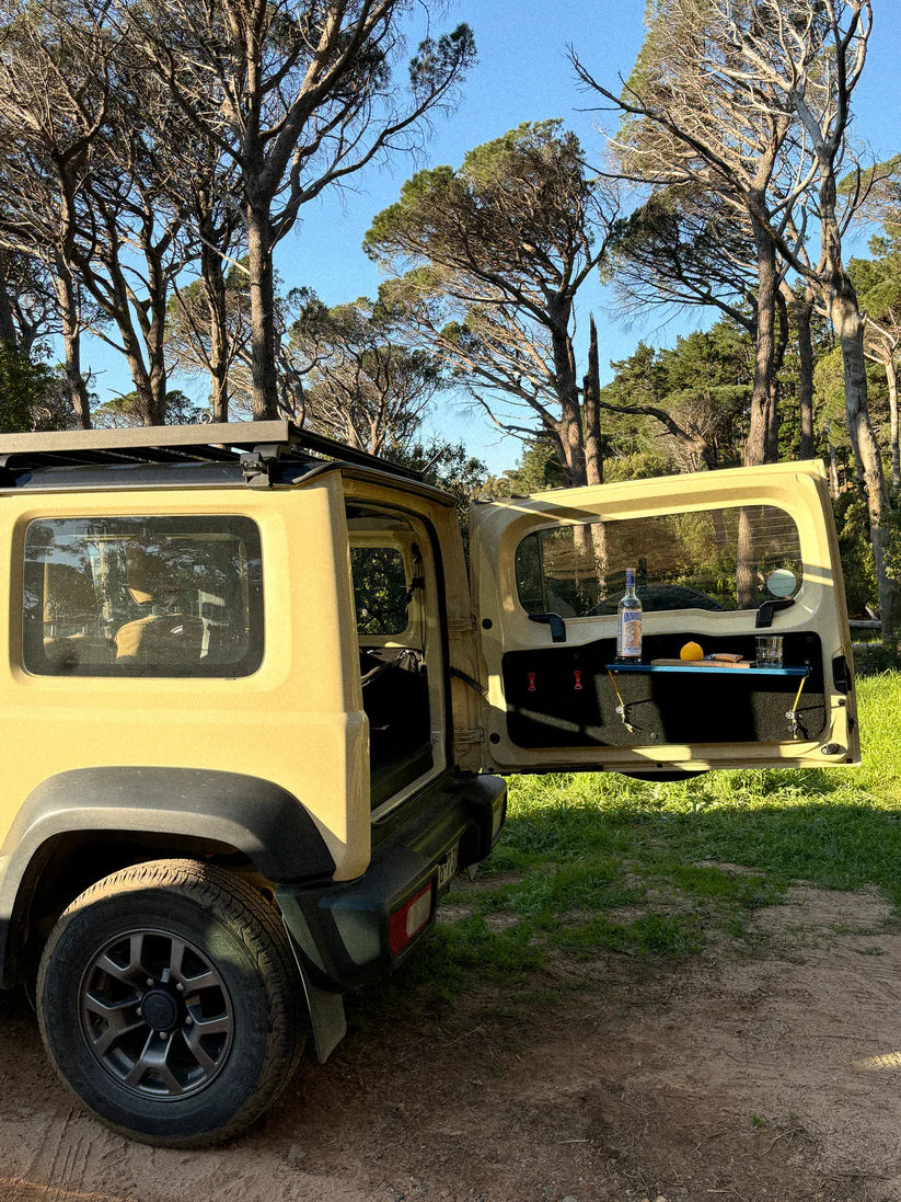 MOD Rear Tailgate Pop-Up Table (Jimny Models 2018-Current XL 5-Door, GLX & Lite 3-Door)