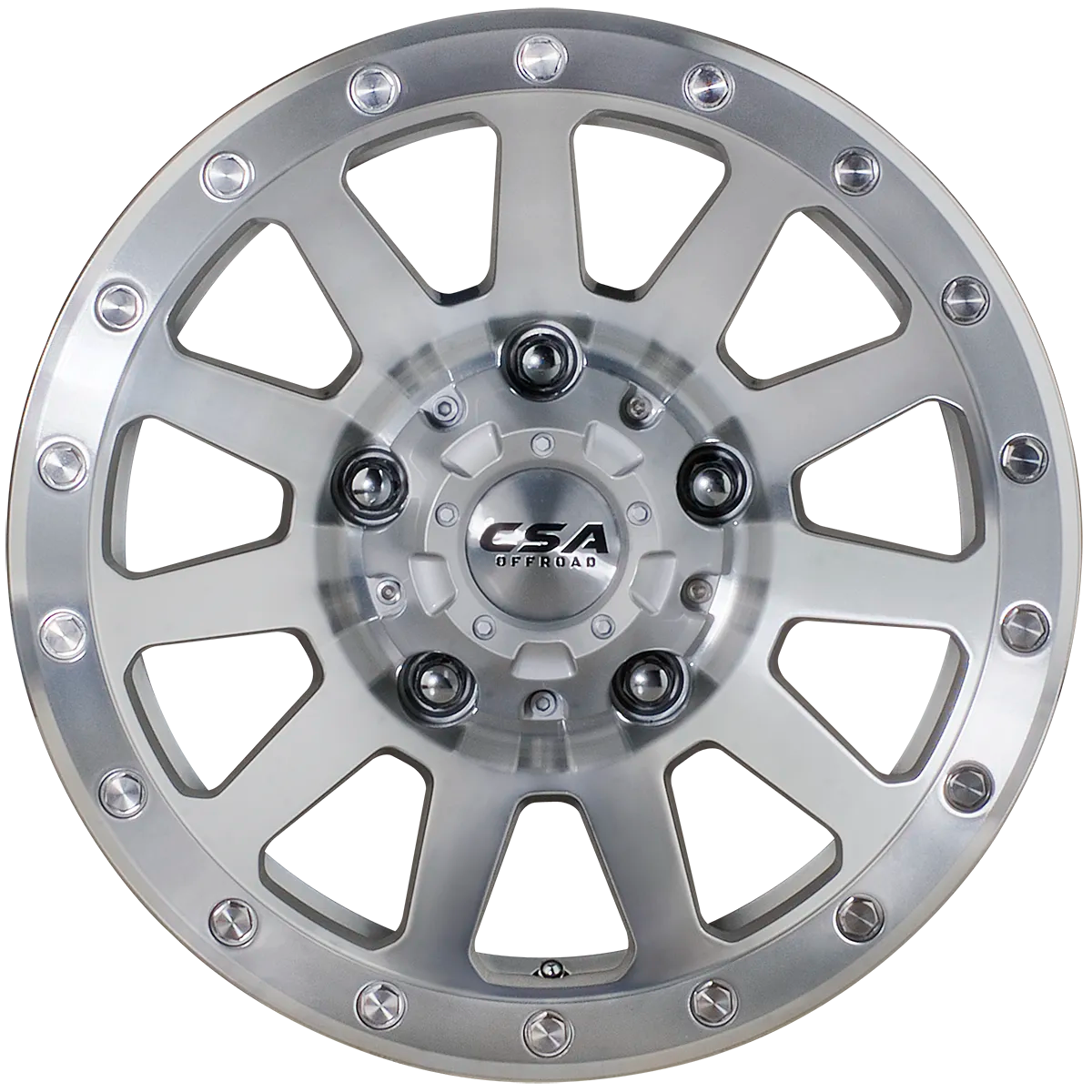 CSA Ridgeline Machined Alloy Wheel *15x7" ET0 (Jimny Models 2018-Current XL 5-Door, GLX & Lite 3-Door)