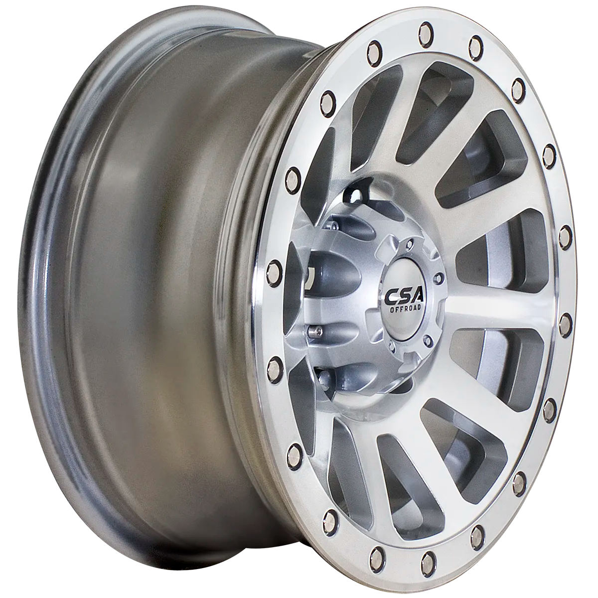 CSA Ridgeline Machined Alloy Wheel *15x7" ET0 (Jimny Models 2018-Current XL 5-Door, GLX & Lite 3-Door)