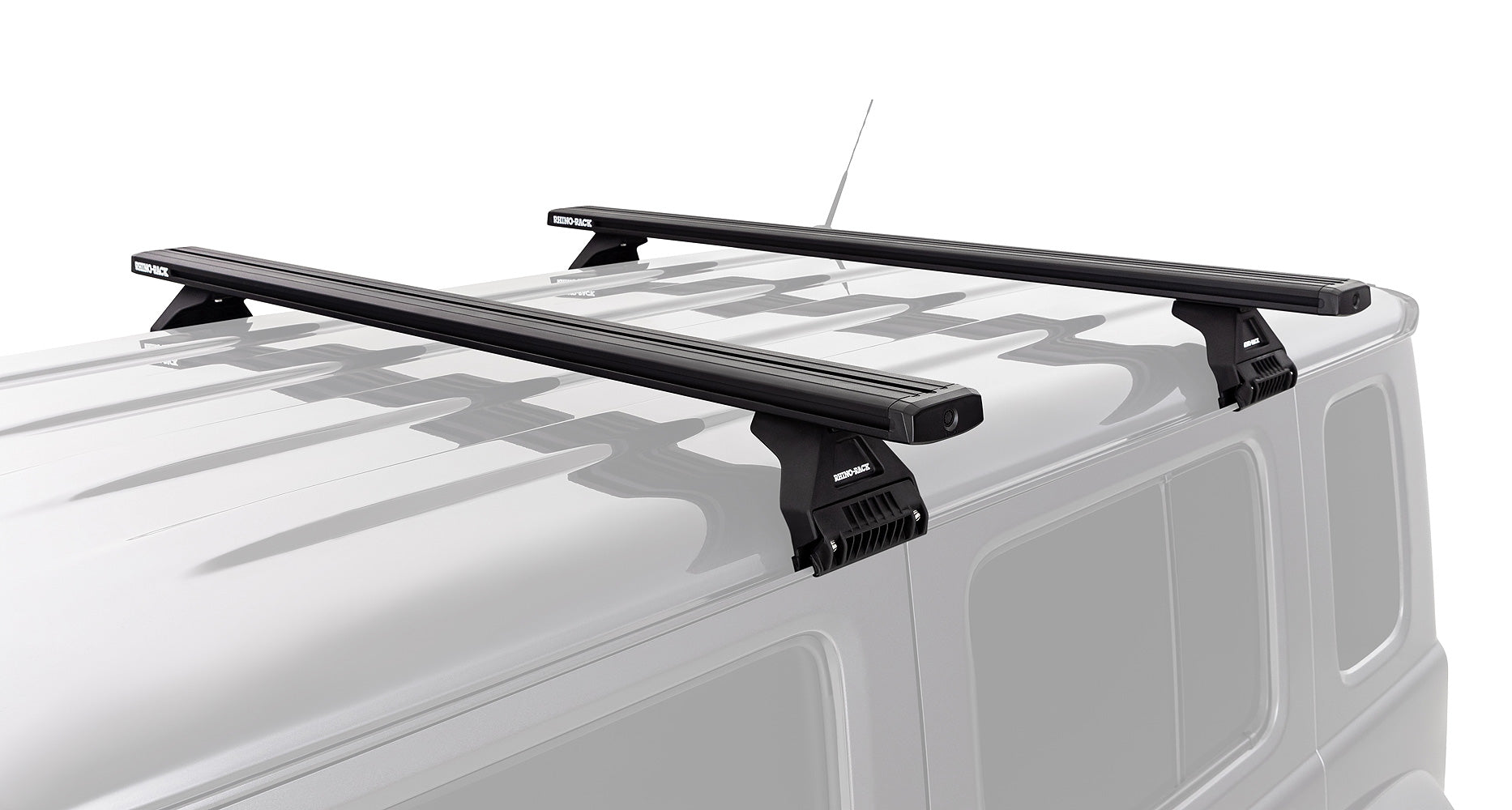 RHINO-RACK Reconn-Deck RL110 Series Cross Bar System - Black (Jimny Models 2018-Current XL 5-Door, GLX & Lite 3-Door)