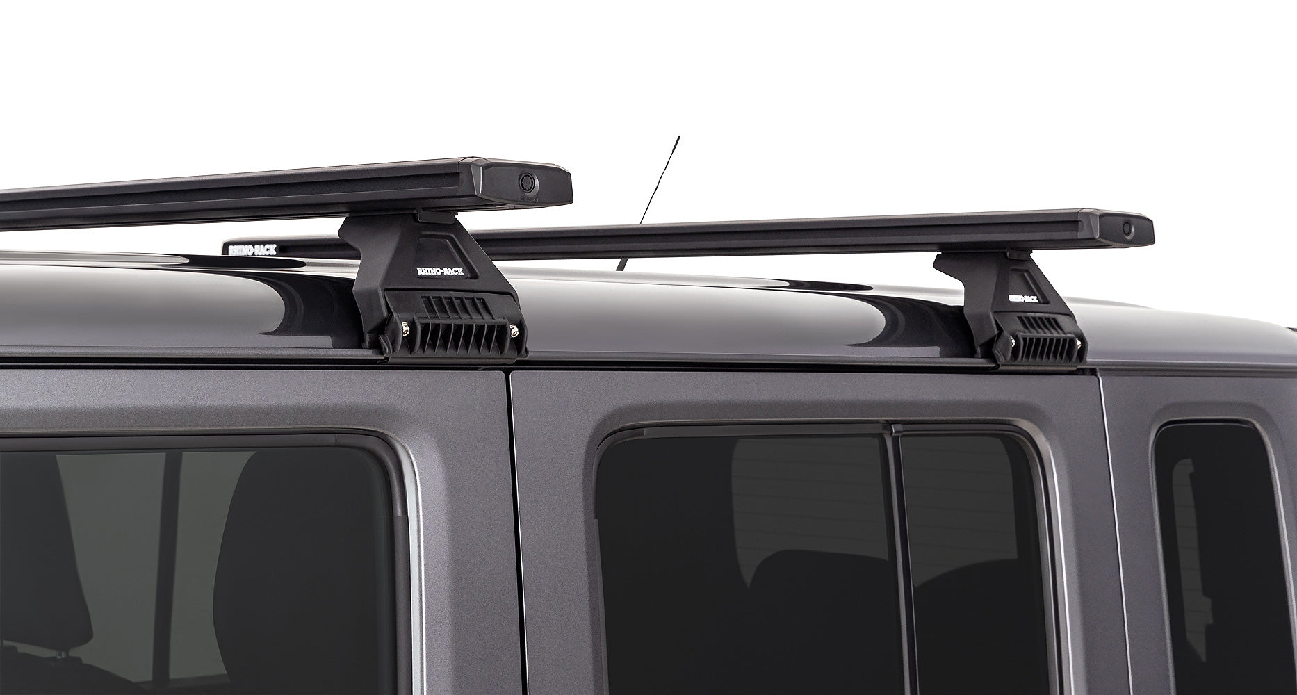 RHINO-RACK Reconn-Deck RL110 Series Cross Bar System - Black (Jimny Models 2018-Current XL 5-Door, GLX & Lite 3-Door)