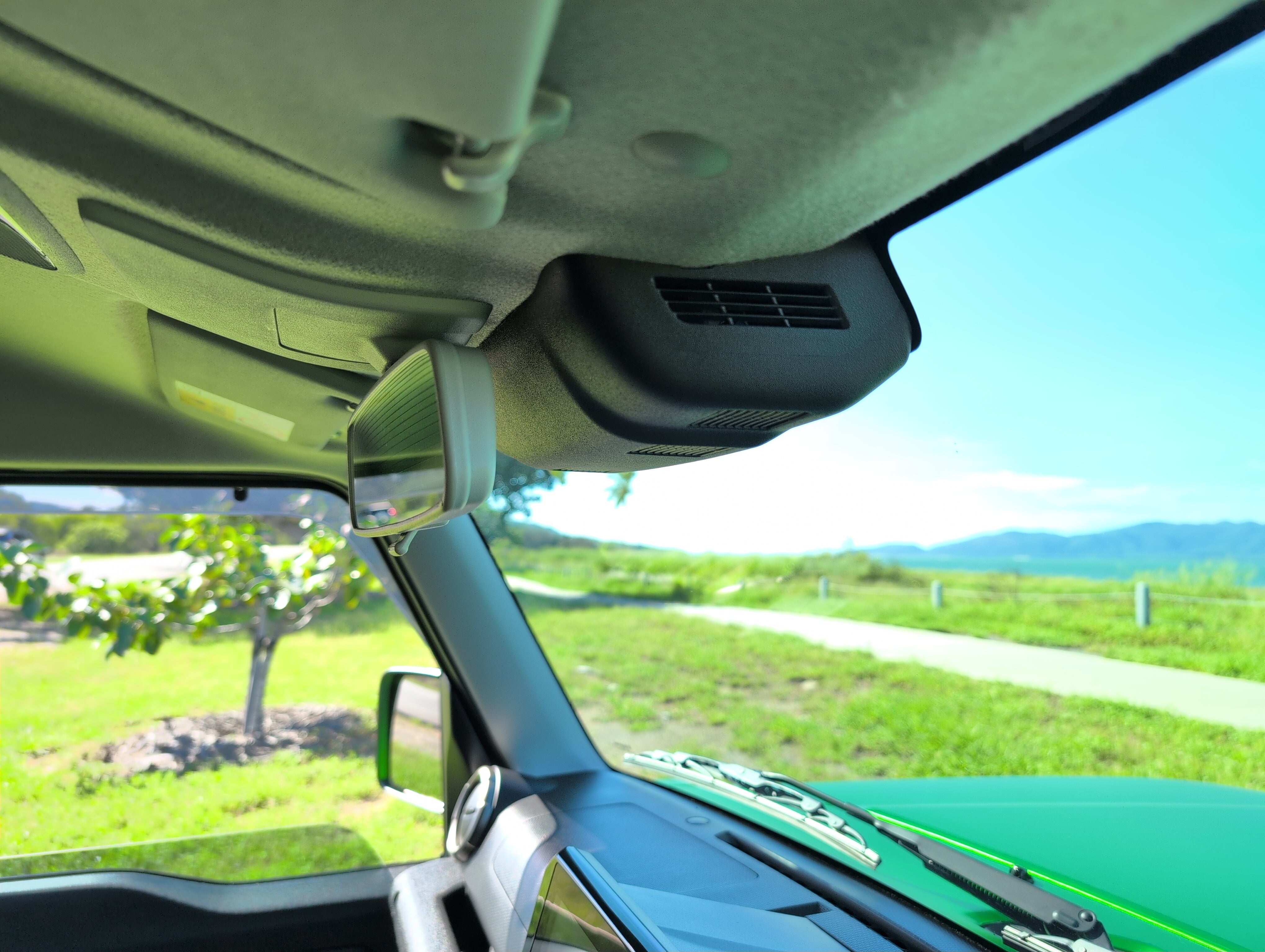 UNIQUELY TIDY DESIGNS Shortened Rear View Mirror Mount (Jimny Models 2018-Current XL 5-Door, GLX & Lite 3-Door)