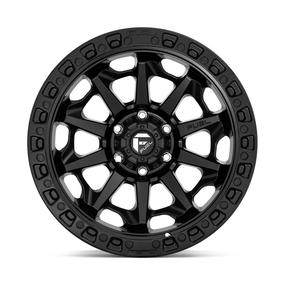FUEL OFF-ROAD D694 Covert - Matte Black Alloy Wheel *15X8" ET-12 (Jimny Models 2018-Current XL 5-Door, GLX & Lite 3-Door)