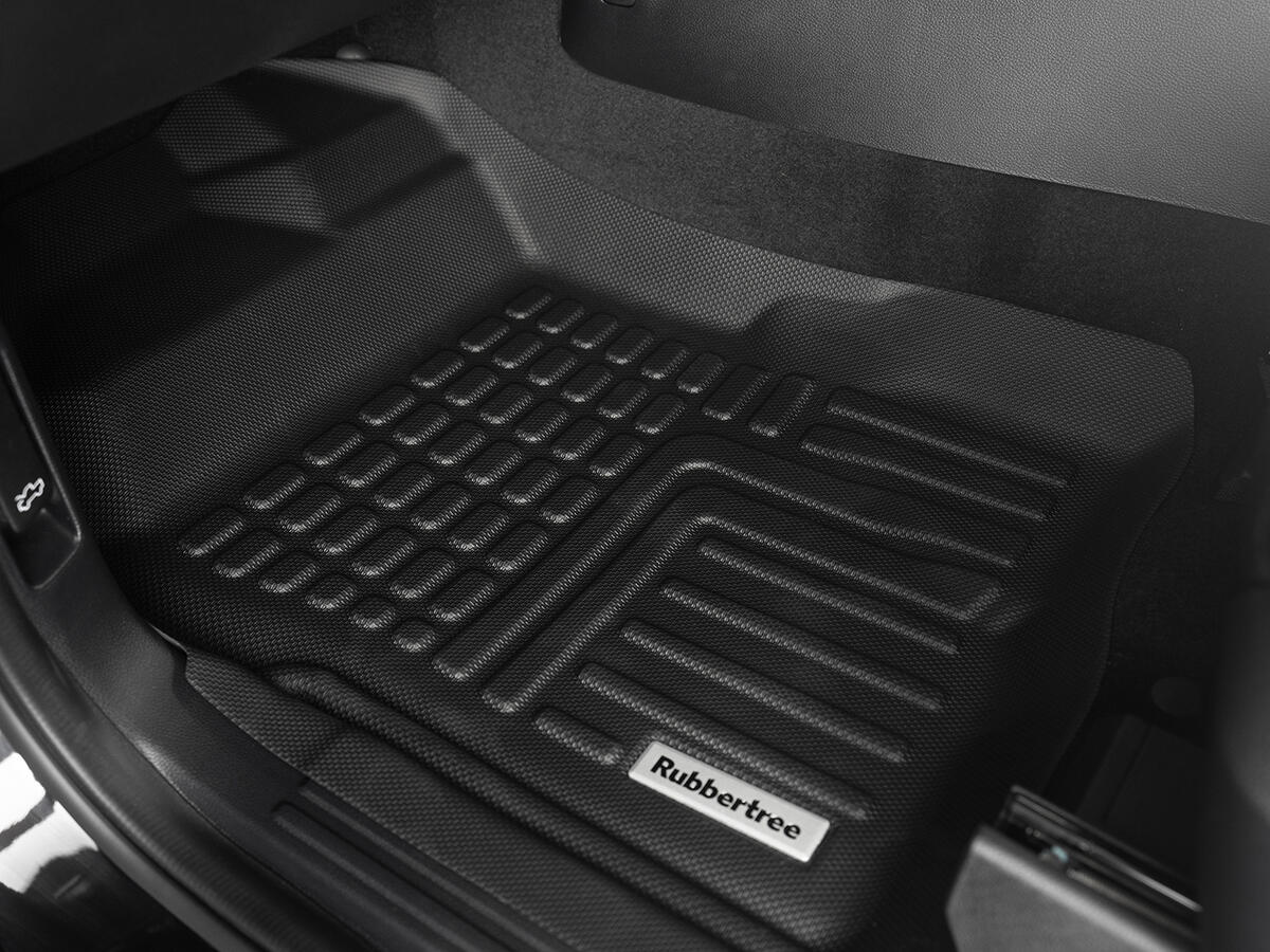 RUBBERTREE Deep Dish Rubber Floor Mat Set (Jimny Models 2018-Current 3-Door GLX & Lite)