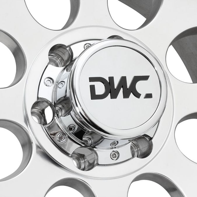 DYNAMIC WHEEL CO. Legend Alloy Wheel - Polished *16x8" ET-5 (Jimny Models 2018-Current XL 5-Door, GLX & Lite 3-Door)