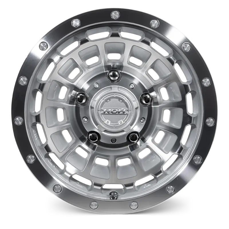 ROH One Twenty Machined Alloy Wheel *15x6" ET0 8.1kgs (Jimny Models 2018-Current XL 5-Door, GLX & Lite 3-Door)