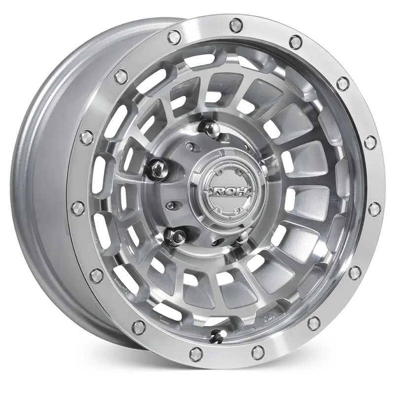 ROH One Twenty Machined Alloy Wheel *15x6" ET0 8.1kgs (Jimny Models 2018-Current XL 5-Door, GLX & Lite 3-Door)