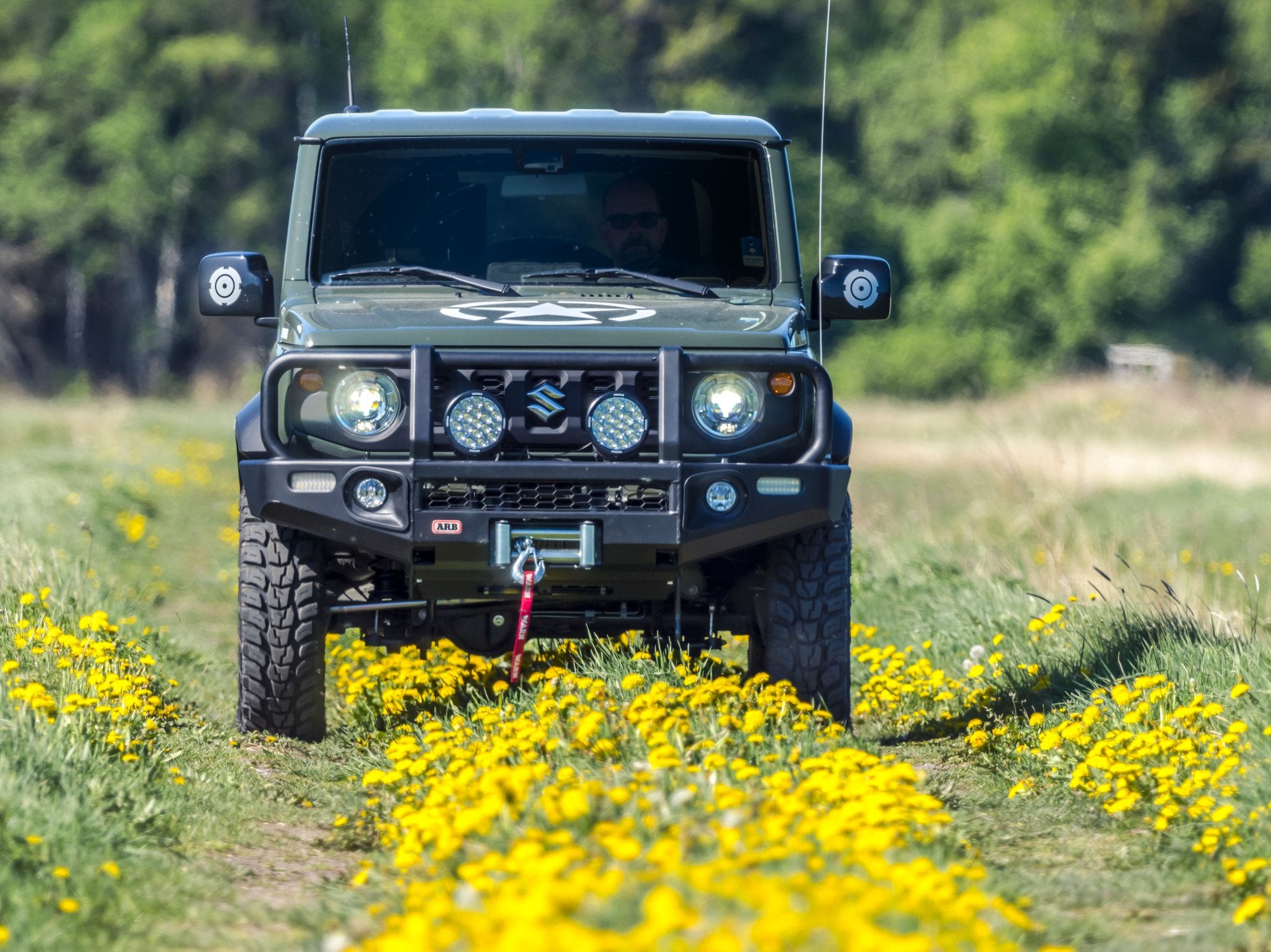 OHLINS STX46 Adventure Remote Reservoir Two-Way Adjustable Damping Shock Absorbers (Jimny Models 2018-Current XL 5-Door, GLX & Lite 3-Door)