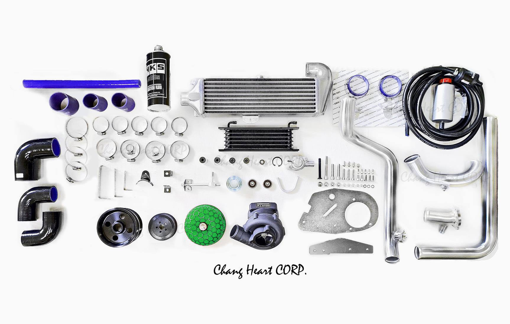 HKS GT2 Supercharger Kit (Jimny Models 2018-Current XL 5-Door, GLX & Lite 3-Door)