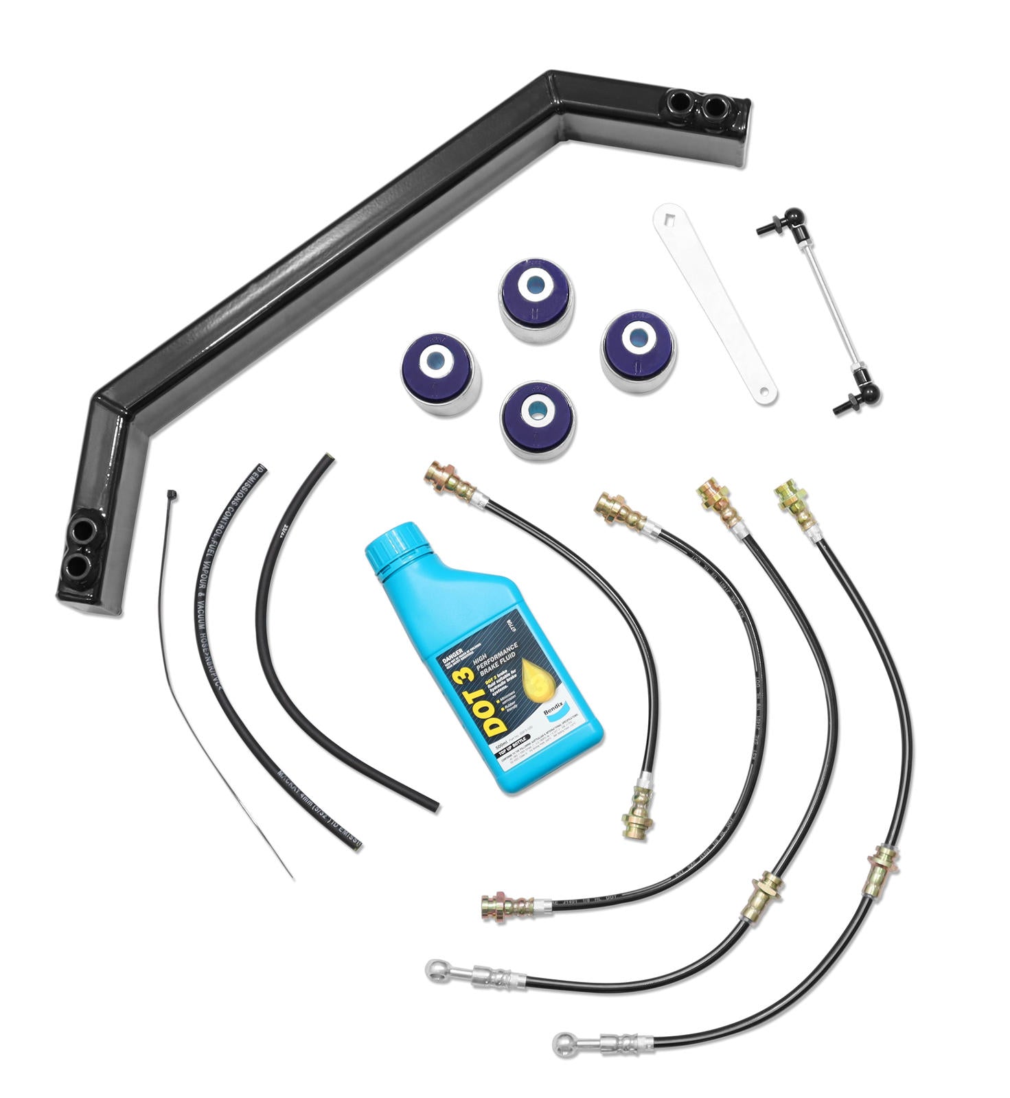 FULCRUM SUSPENSIONS Suspension Lift Kit - 50mm (Jimny Models 2018-Current GLX & Lite 3-Door)