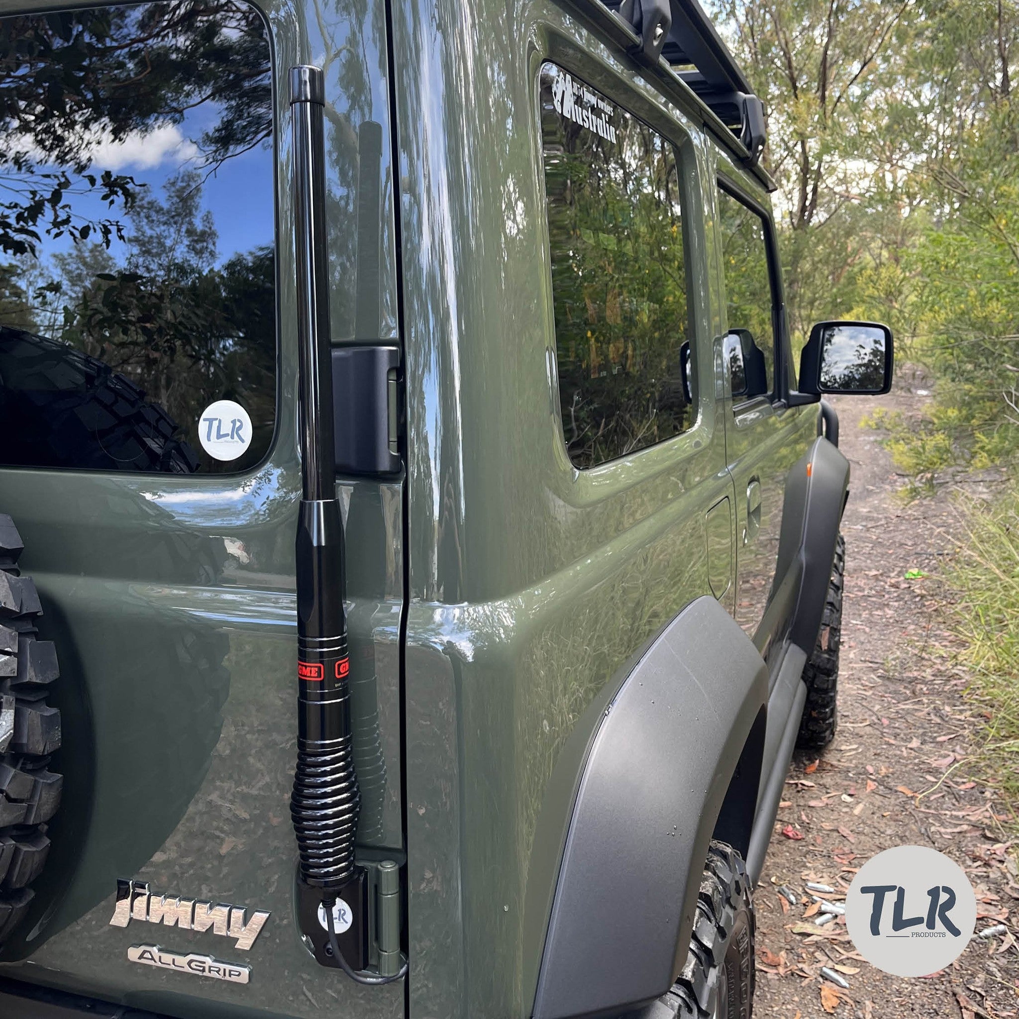 TLR Rear Tailgate Antenna Mounting Bracket (Jimny Models 2018-Current XL 5-Door, GLX & Lite 3-Door)