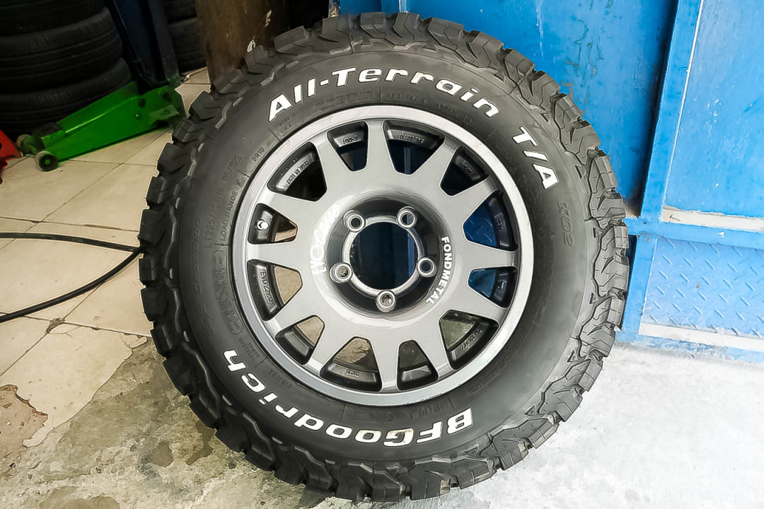 EVO CORSE DakarZero 15x7" Matte Black Alloy Wheel *ET-14, 5x139.7, CB 108.3 (Jimny Models 2018-Current XL 5 Door, GLX & Lite 3 Door)