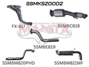 MANTA Manta Performance Exhaust System (Jimny Models 2018-Current GLX & Lite)