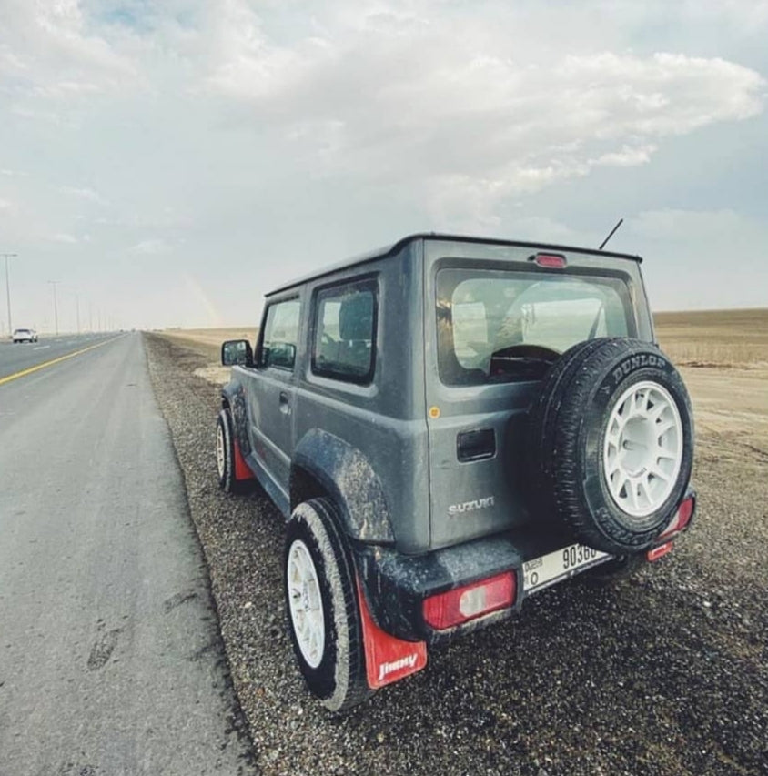 EVO CORSE DakarZero 16x7" White Alloy Wheel *ET0, 5x139.7, CB 108.3 (Jimny Models 2018-Current XL 5 Door, GLX & Lite 3 Door)