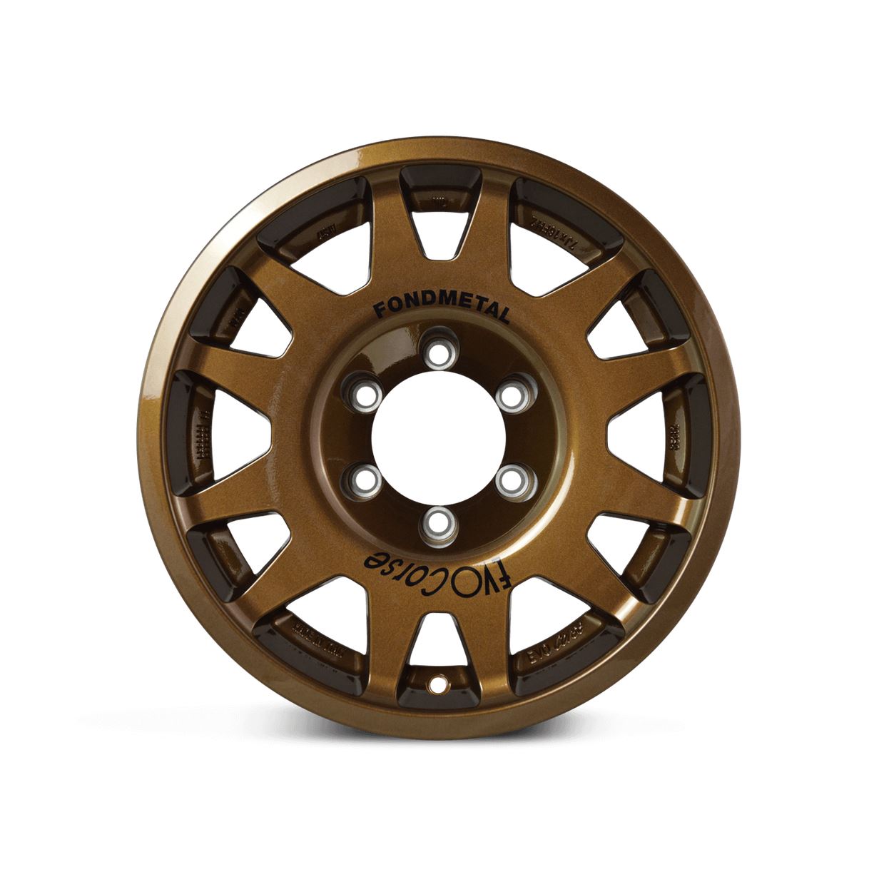 EVO CORSE DakarZero 15x7" Glossy Bronze Alloy Wheel *ET-14, 5x139.7, CB 108.3 (Jimny Models 2018-Current XL 5 Door, GLX & Lite 3 Door)