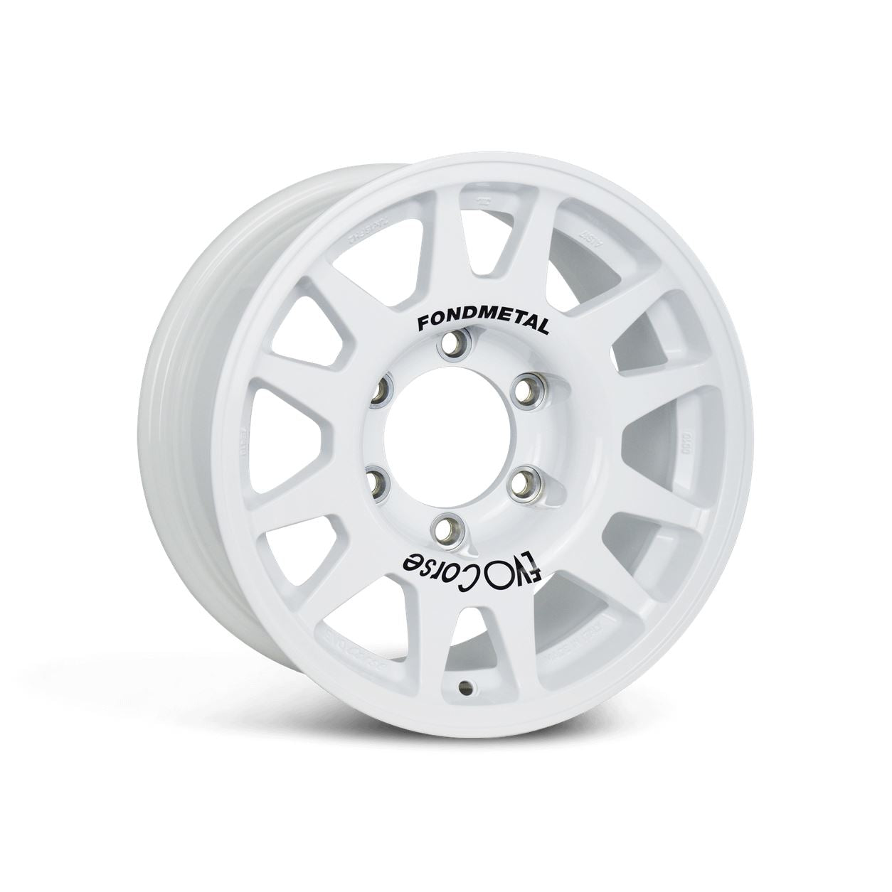 EVO CORSE DakarZero 15x7" White Alloy Wheel *ET0, 5x139.7, CB 108.3 (Jimny Models 2018-Current XL 5 Door, GLX & Lite 3 Door)
