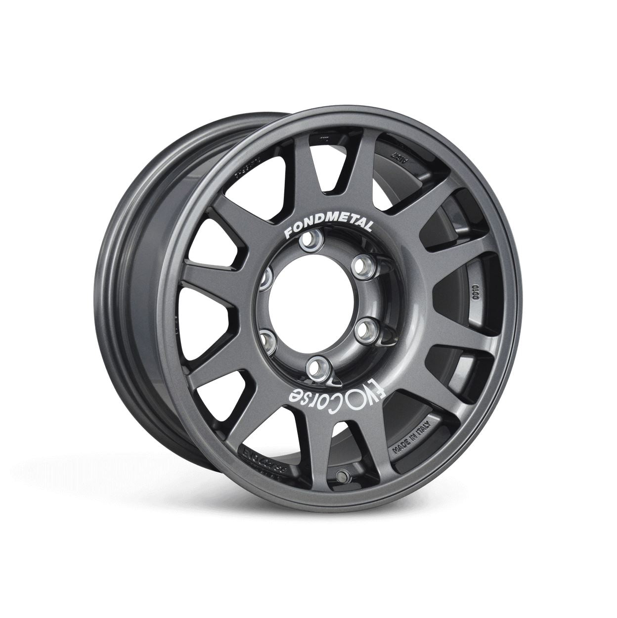 EVO CORSE DakarZero 15x7" Anthracite Alloy Wheel *ET-14, 5x139.7, CB 108.3 (Jimny Models 2018-Current XL 5 Door, GLX & Lite 3 Door)