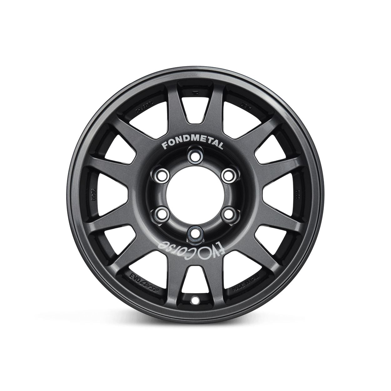 EVO CORSE DakarZero 16x7" Anthracite Alloy Wheel *ET0, 5x139.7, CB 108.3 (Jimny Models 2018-Current XL 5 Door, GLX & Lite 3 Door)