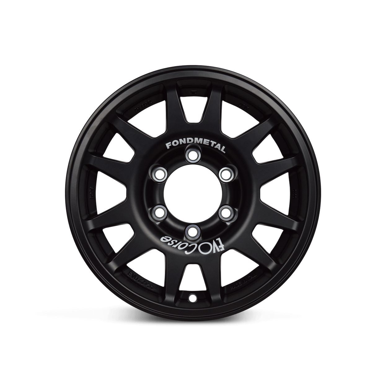 EVO CORSE DakarZero 15x7" Matte Black Alloy Wheel *ET-14, 5x139.7, CB 108.3 (Jimny Models 2018-Current XL 5 Door, GLX & Lite 3 Door)