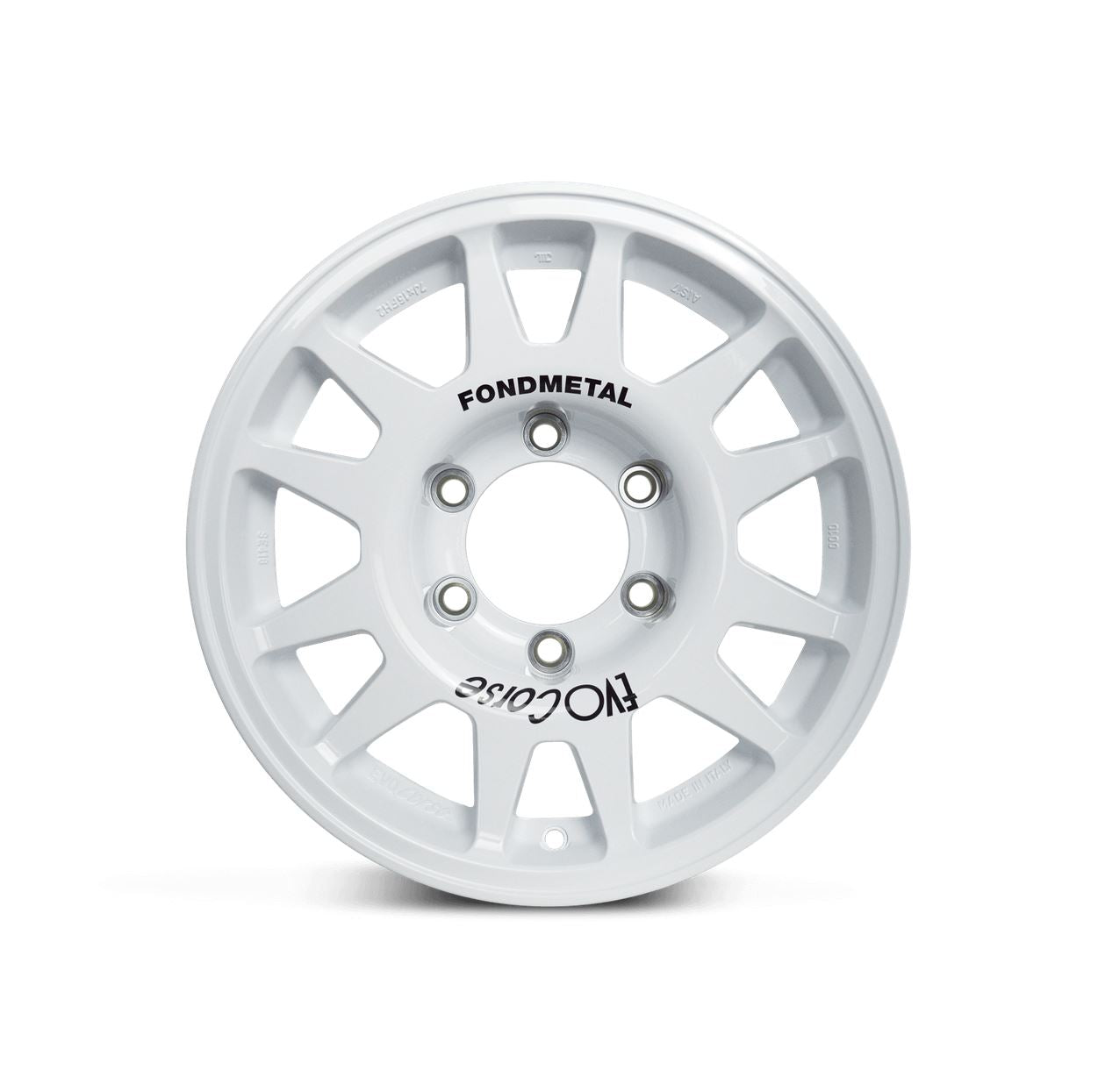 EVO CORSE DakarZero 15x7" White Alloy Wheel *ET-14, 5x139.7, CB 108.3 (Jimny Models 2018-Current XL 5 Door, GLX & Lite 3 Door)